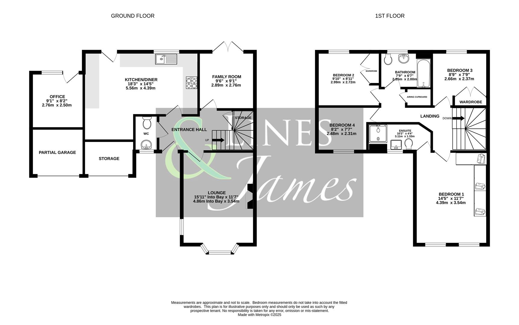 Floorplan for Turners Close, Southwater
